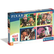 Puzzle 4 en 1 - Pixar