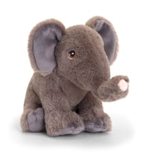 Peluche Keeleco 100% recyclée - Eléphant - 18cm