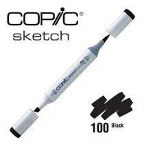 Copic - Marqueur à l'alcool Copic Sketch 100 Black