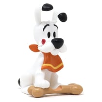 Astérix - Figurine Idéfix et son Os 5 cm - Plastoy