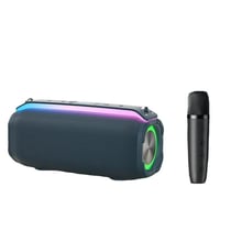 Enceinte Bluetooth Portable 20W TWS Son HD Micro Intégré Autonomie 6h Design Unique Bleu YONIS