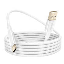 Inkax Câble USB vers USB C Recharge et Synchronisation 2m Blanc