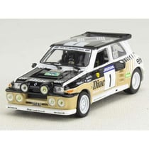 Voiture miniature de collection - NOREV - Renault R5 Maxi Turbo Rally du Var 1986 - Échelle 1/43 - Monté métal - Réf. 510621