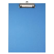 Porte-bloc papier enduit - Format 23x32cm pour A4 - Bleu - x 10 - Exacompta