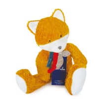 Peluche renard en coton bio 30 cm - Maïlou Tradition