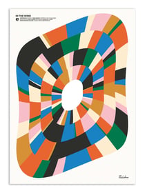 Affiche 50 x 70 cm -  In the wind - Posterlad