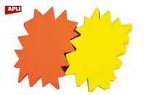 50 Eclates Fluo Jaune/Oran 8X12Cm 780G