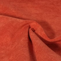 Tissu Jacquard d'ameublement Ultraclean uni Terracotta