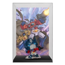 Transformers X MTG - Figurine POP! Comic Covers Optimus Prime (Magic the Gathering) 9 cm