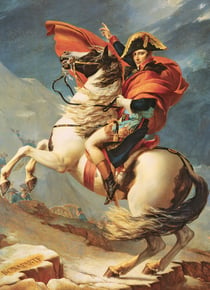 Puzzle 1000 pièces - Bonaparte Franchissant le Grand-Saint-Bernard - Eurographics