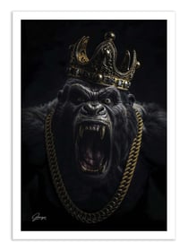 Affiche 50 x 70 cm -  Kong the King - Alexandre Granger