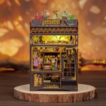 Book Nook Kit DIY Figured'Art 146 pièces - La Boutique des Plantes Enchantées - Diorama Maquette à construire