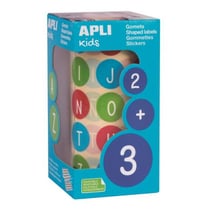 Apli Agipa - Gommettes lettres Majuscules 900  pièces