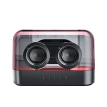 Enceinte Bluetooth RGB Portable Son Surround Autonomie 6h AUX FM TF Noir YONIS