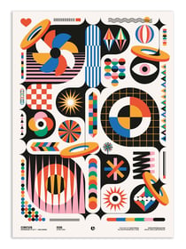 Affiche 50 x 70 cm -  Circus - Posterlad