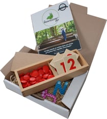 Chiffres et jetons Montessori