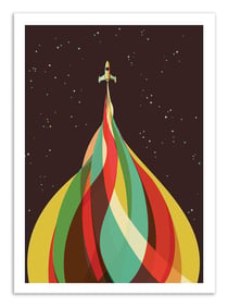 Affiche 50 x 70 cm -  Kaleidoscope - Jay Fleck