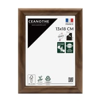Cadre photo Shelter ébène 13x18 cm