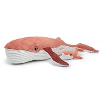 ptipotos baleine maman et bebe terraccotta - Globe Trotoys - Rose