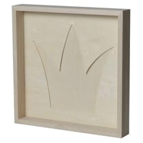 Cadre décoratif couronne 30 x 30 cm