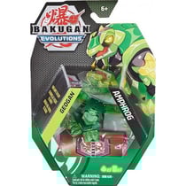 Bakugan evolutions geogan : amphrog avec carte - geogan vert - saison 4 - spin master 20140049