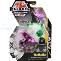 Bakugan evolutions : blitz fox - nano riptide - nano fury - platinum power up - saison 4 - spin master 20138077