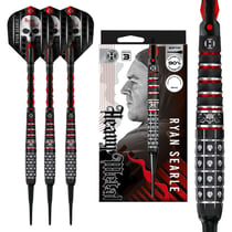 Fléchettes Ryan Searle series 3 90% pointe plastique 18g - Harrows
