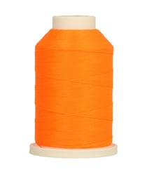 Fil mousse à surjeter Aeroflock n°100 Madeira - 1000m - Madeira 9937 Orange Fluo
