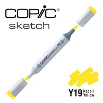 Copic - Marqueur à l'alcool Copic Sketch Y19 Napoli Yellow