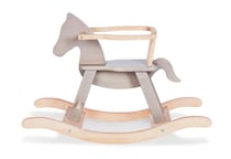 Cheval à bascule "" avec anneau, gris