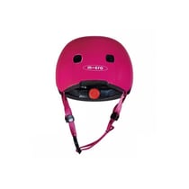 Casque de sécurité pour vélo et trottinette Framboise avec lumière LED – Taille M - Micro