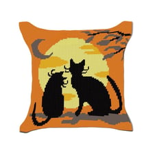 LUC - Kit coussin demi-point Les chats