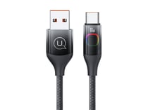 Avizar Câble de chargement 66W USB-A à Type-C 1.2m Display XM Noir