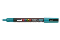Lot de 6 marqueurs peinture POSCA pointe conique fine 0,9 - 1,3 mm - Vert émeraude
