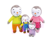 T'choupi Coffret Famille 4 Peluches - Jemini