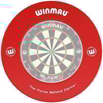Contour rouge imprimé 4405 pour jeu de fléchettes Winmau
