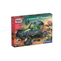 Kit de voiture tout-terrain Clementoni avec pièces colorées et amortisseurs