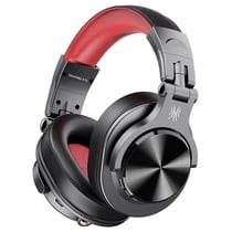 Casque audio bluetooth 5.2 studio dj 72h autonomie - oneodio fusion a70 - Rouge