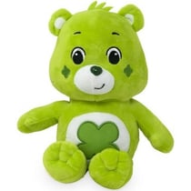 Peluche bisounours vert - touchanceux 28 cm - doudou licence