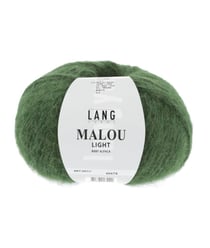 Pelote d'Alpaga et laine MALOU LIGHT - LANG YARNS 17 Vert