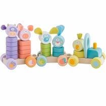 Train empilable formes et nombres - Sevi