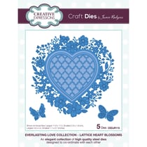Matrices de découpe - Treillis fleurs - 5 dies - Creative Expressions