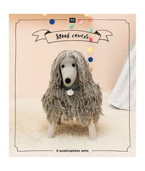 Livre Stool covers - 6 quadrupèdes au crochet - Rico Design Marron