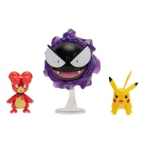 Pokémon Pack de 3 Figurines de Combat