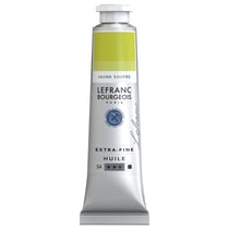 Peinture à l'huile - Extra-fine - Jaune soufre - 196 - Lefranc Bourgeois - 40ml