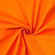 Tissu Coton uni Orange