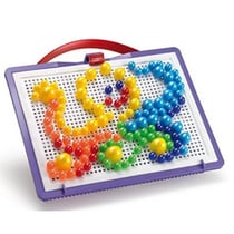 Fantacolor portable 160 clous - quercetti - 0920 - jeu de mosaique