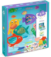 Collages Joyeux Aquarium - Djeco