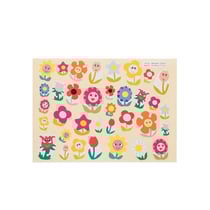 Gommettes - Fleurs - Pour enfant - 108 stickers - Repositionnable - Cléopâtre
