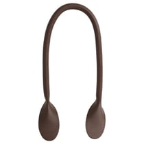 Lot de 2 anses de sac modernes  60 cm marron